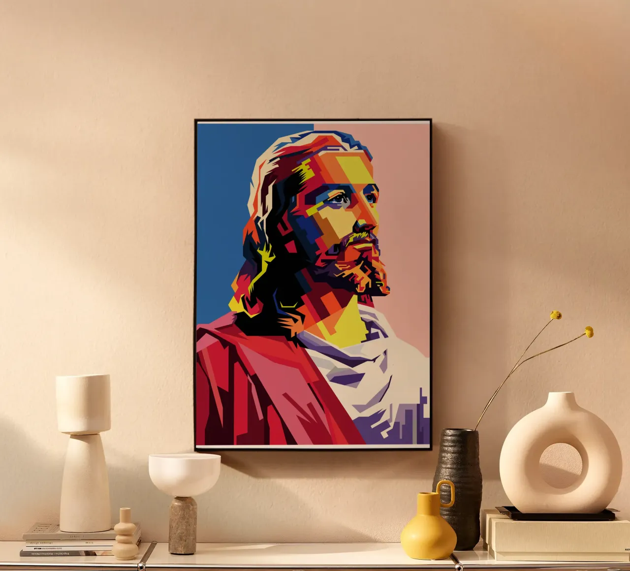 Gesù plexiglass da YUDHISGRAFIS