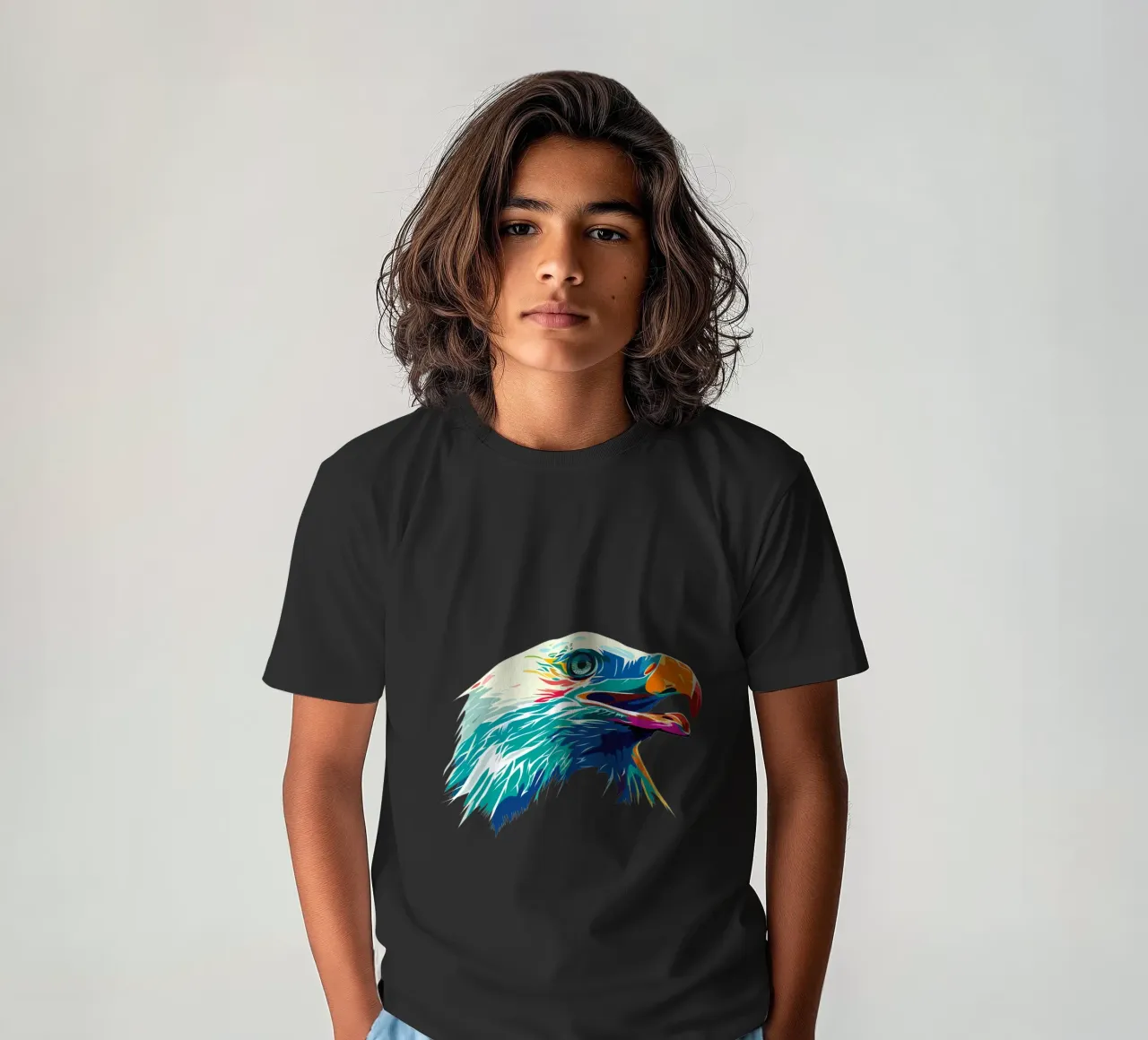 Aquila blu t-shirt bambini da Unique Urban Life