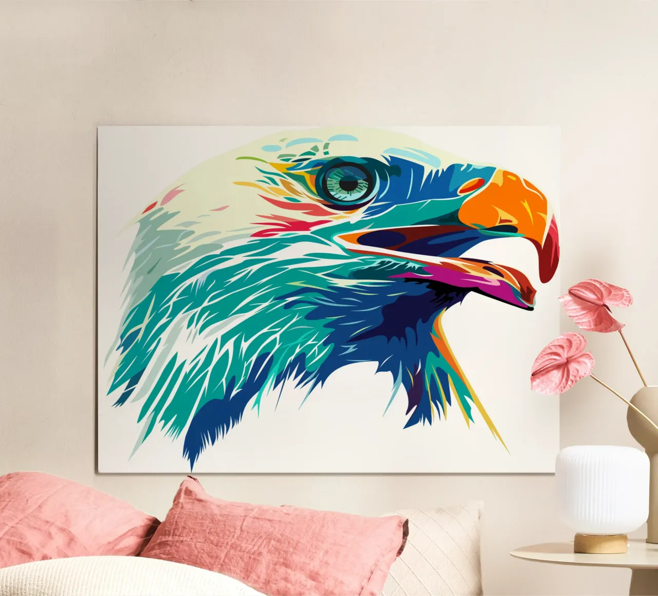 Blue Eagle poster by Unique Urban Life