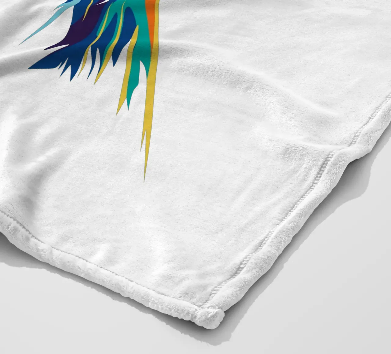 Blauwe Adelaar fleecedeken van Unique Urban Life