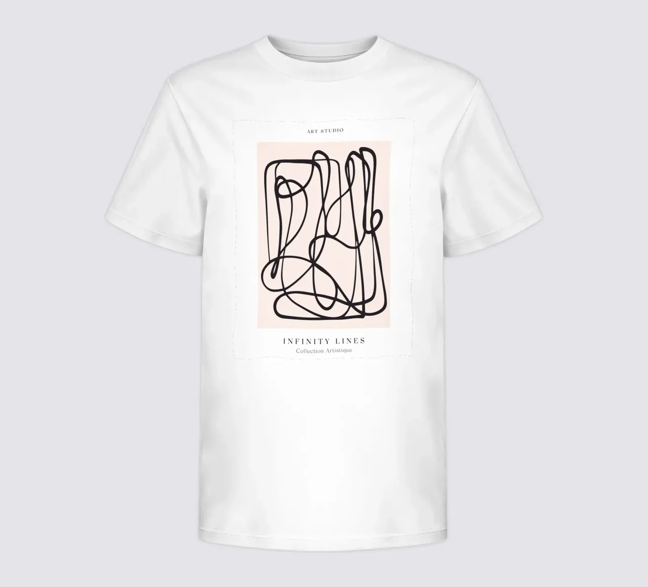 Modern abstract design kids t-shirt by Whole©