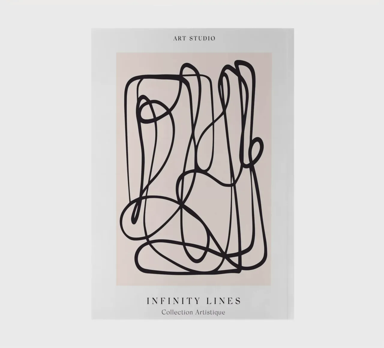 Modern abstract design notebook by Whole©