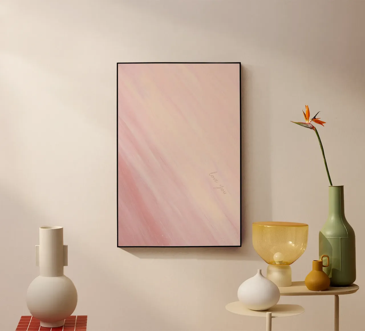 Blush Drift plexiglass da Colormenta