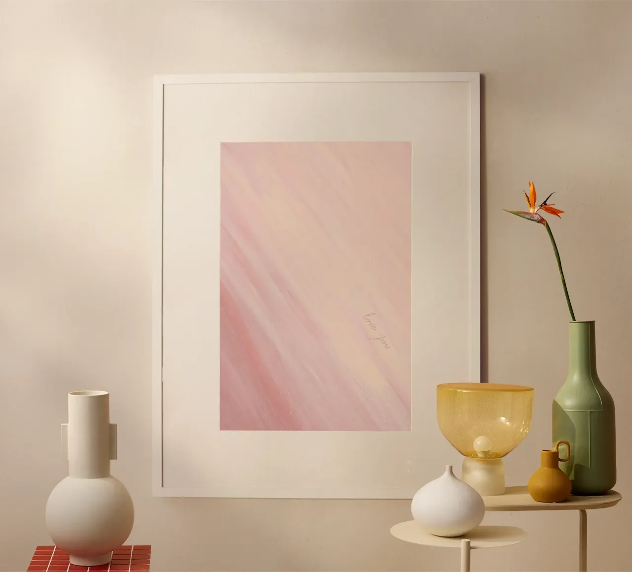 Blush Drift poster da Colormenta