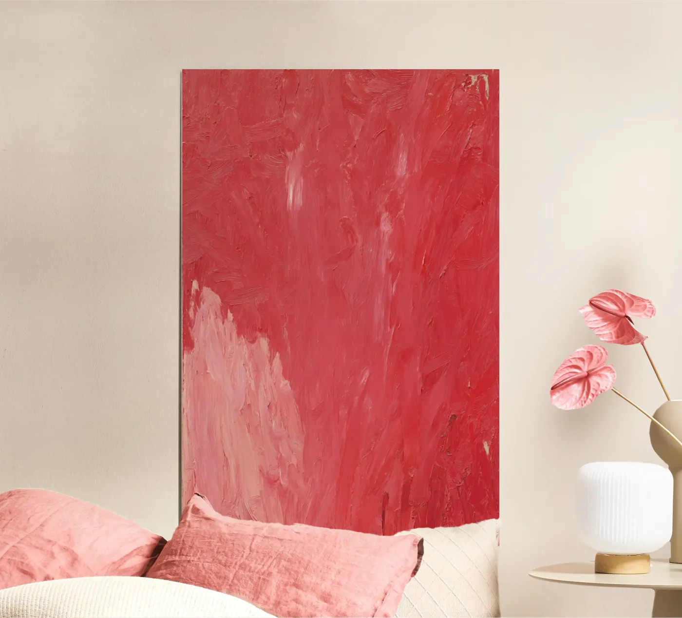 Red Field poster van Colormenta