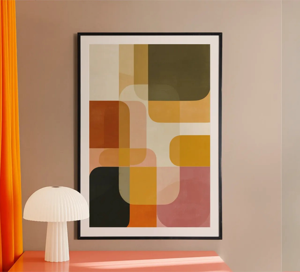 Soft Geometry poster da Geometrica
