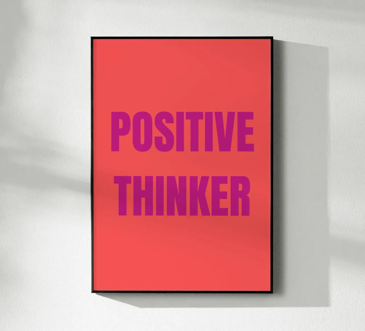 Positive Thinker plexiglass da Tabea Jule