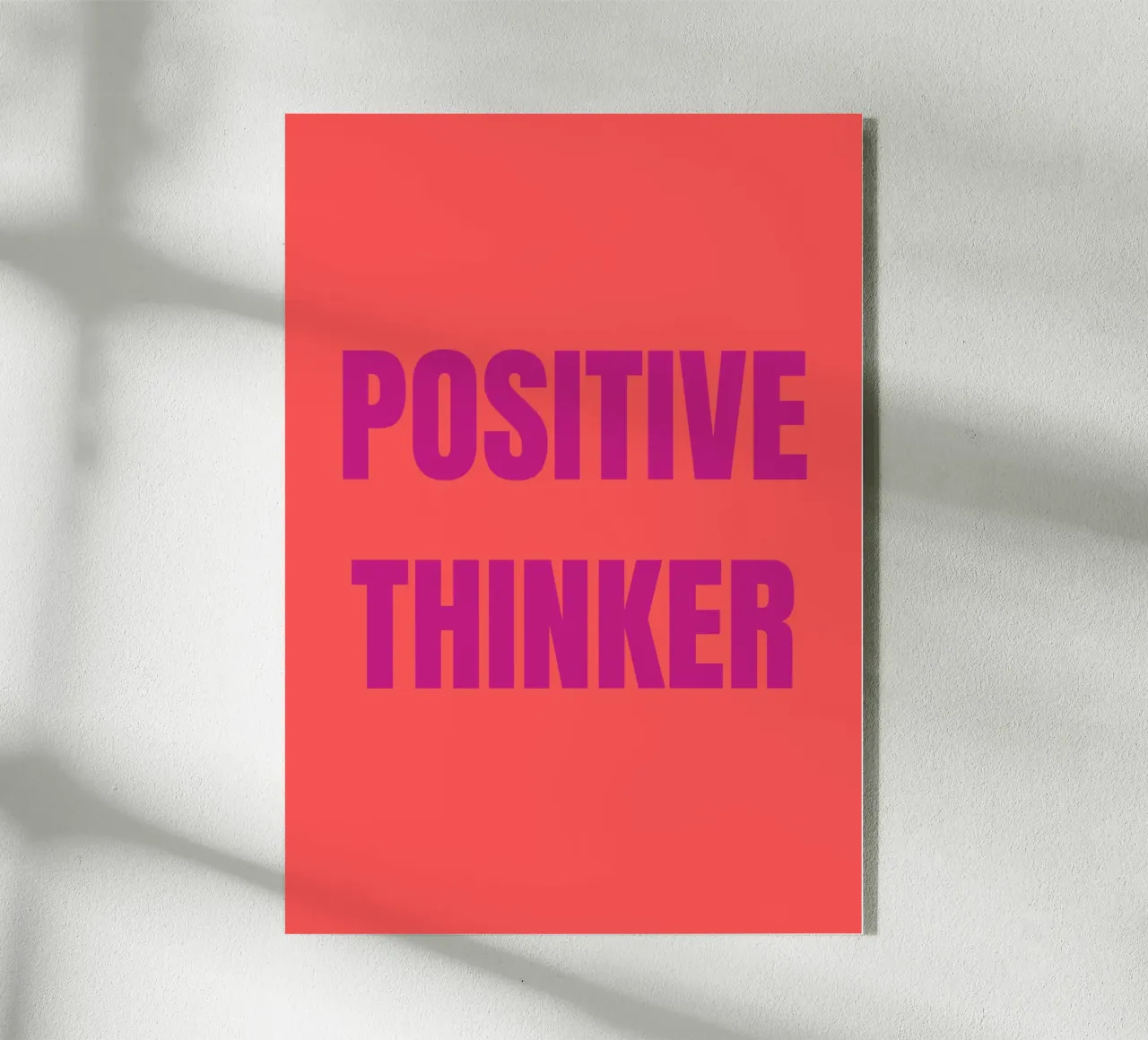 Positive Thinker plexiglass da Tabea Jule
