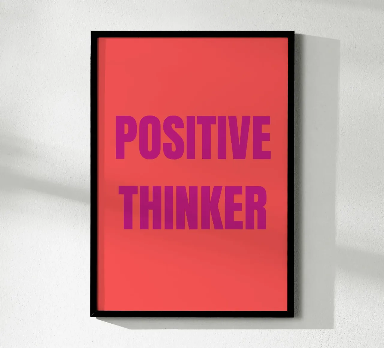 Positive Thinker poster da Tabea Jule