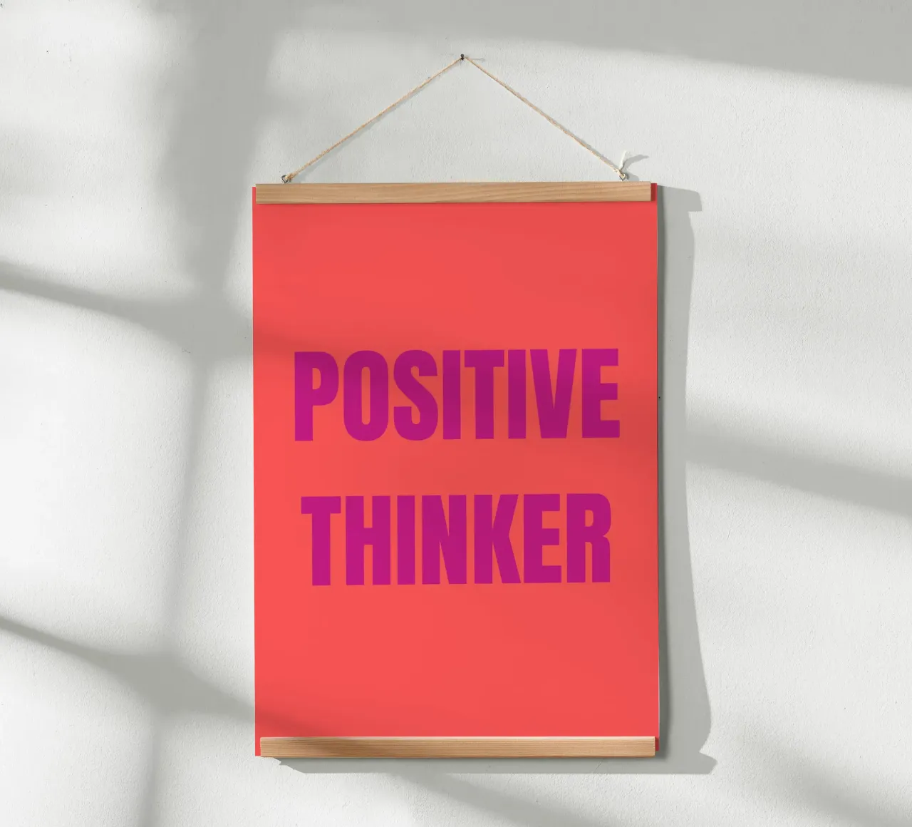 Positive Thinker poster da Tabea Jule