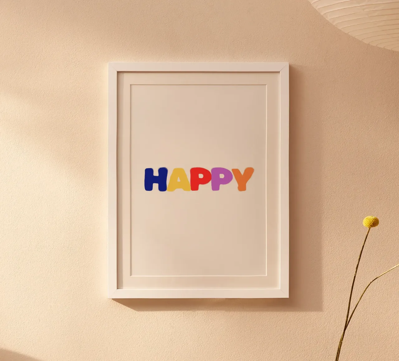Happy poster da Tabea Jule