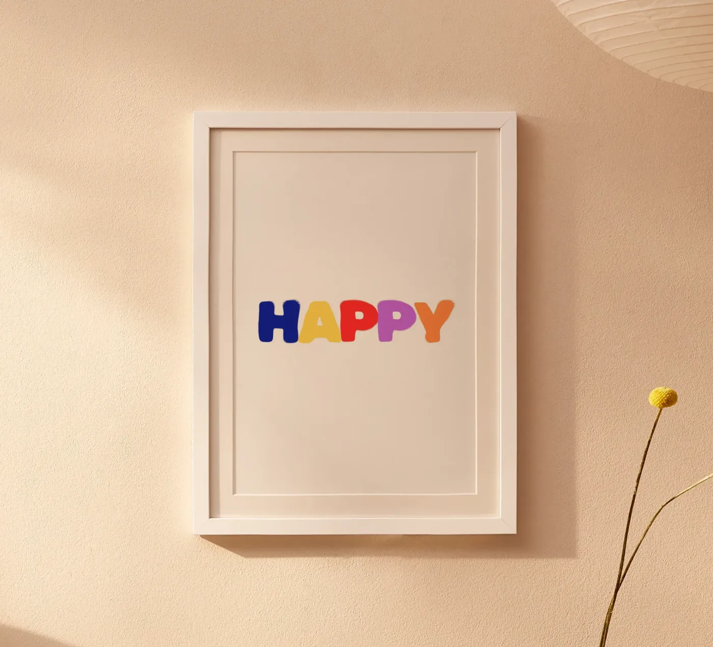 Happy poster da Tabea Jule