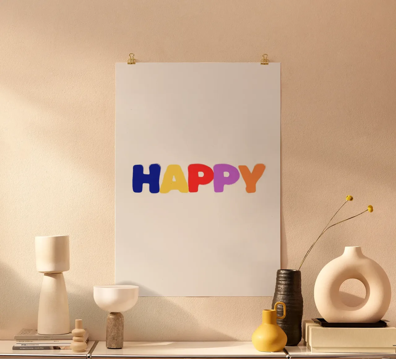 Happy poster da Tabea Jule