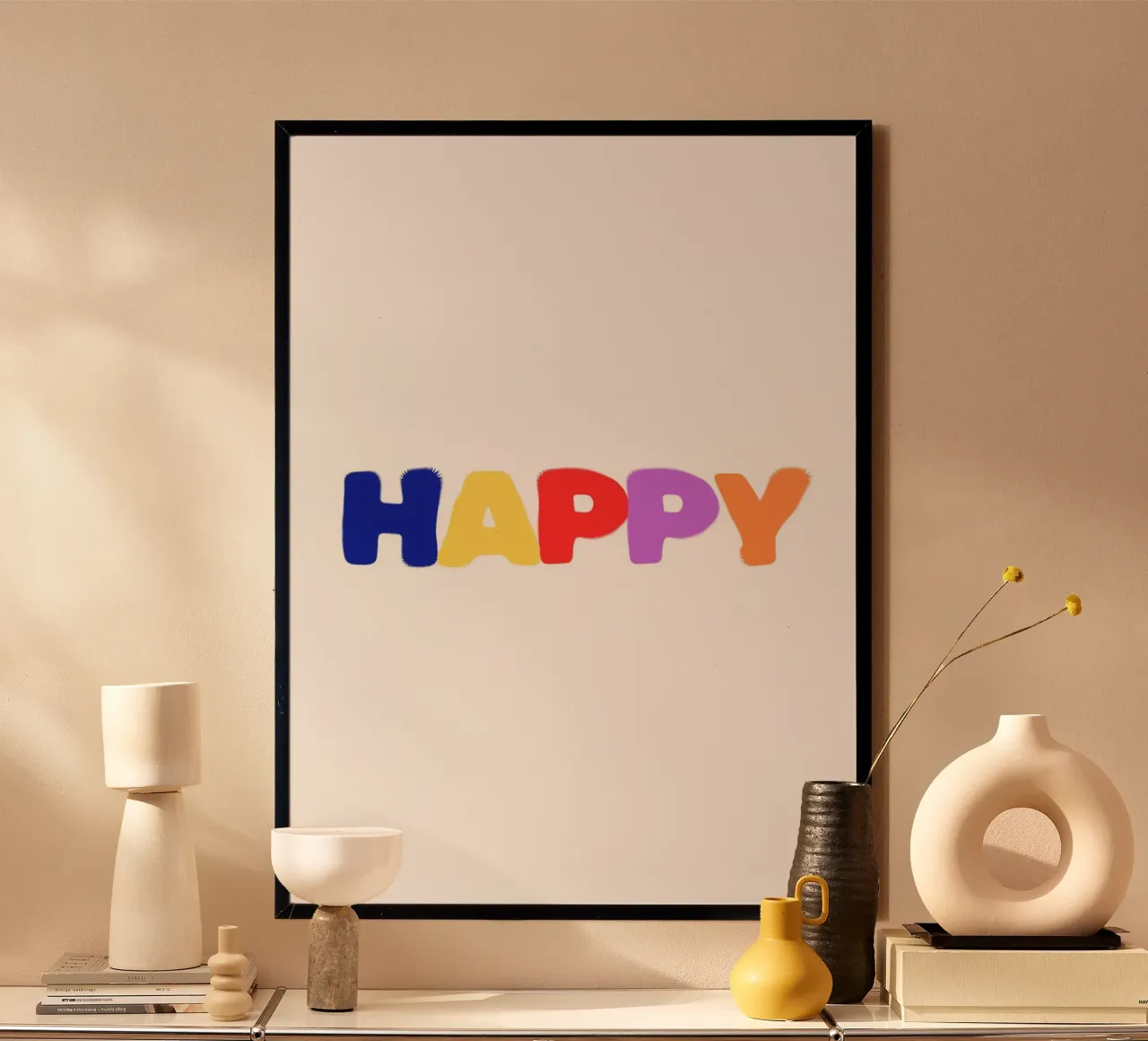Happy poster da Tabea Jule