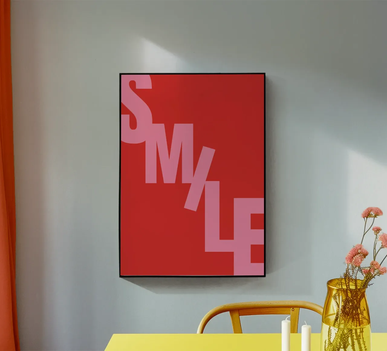 Smile plexiglass da Tabea Jule