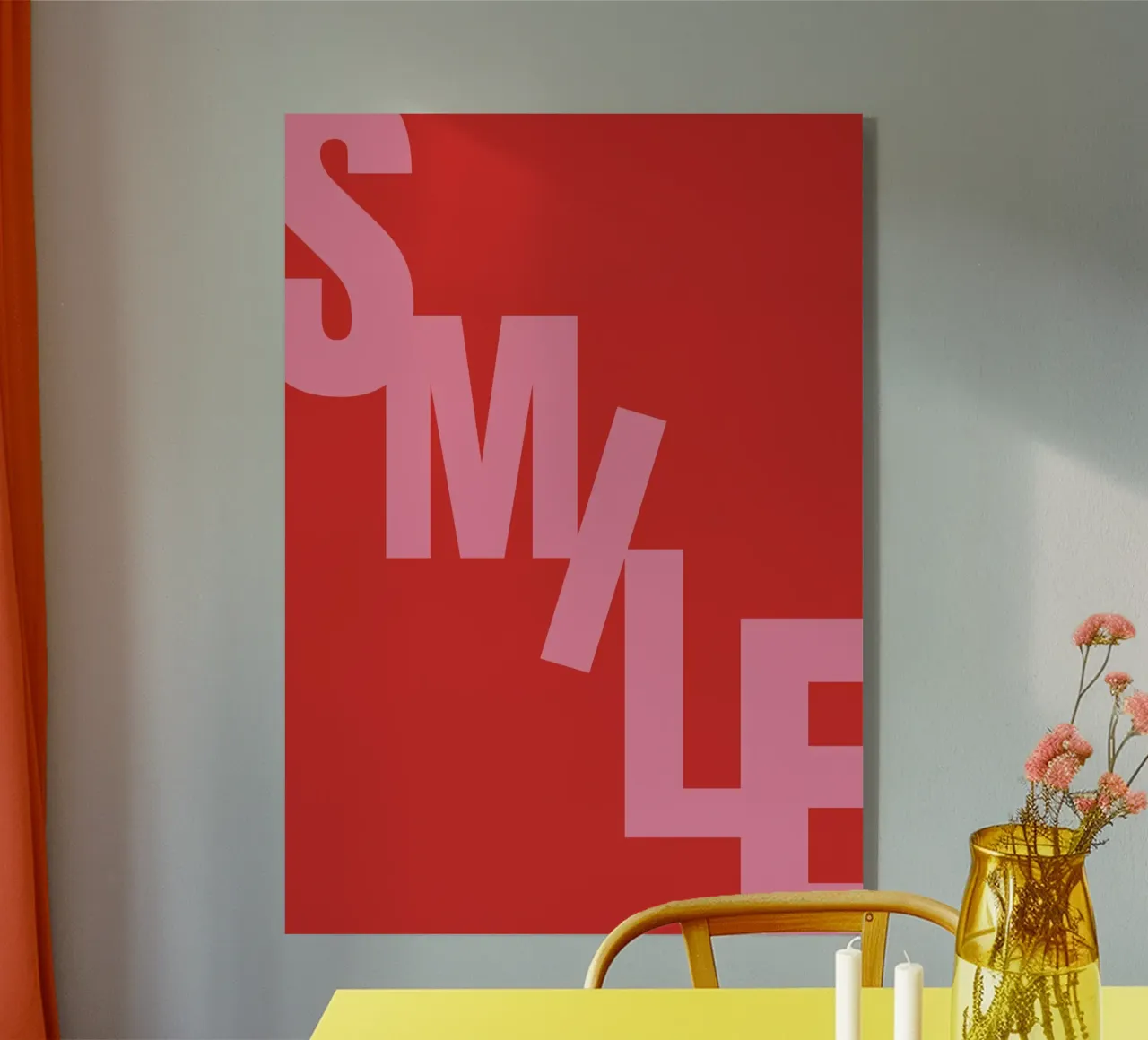 Smile plexiglass da Tabea Jule
