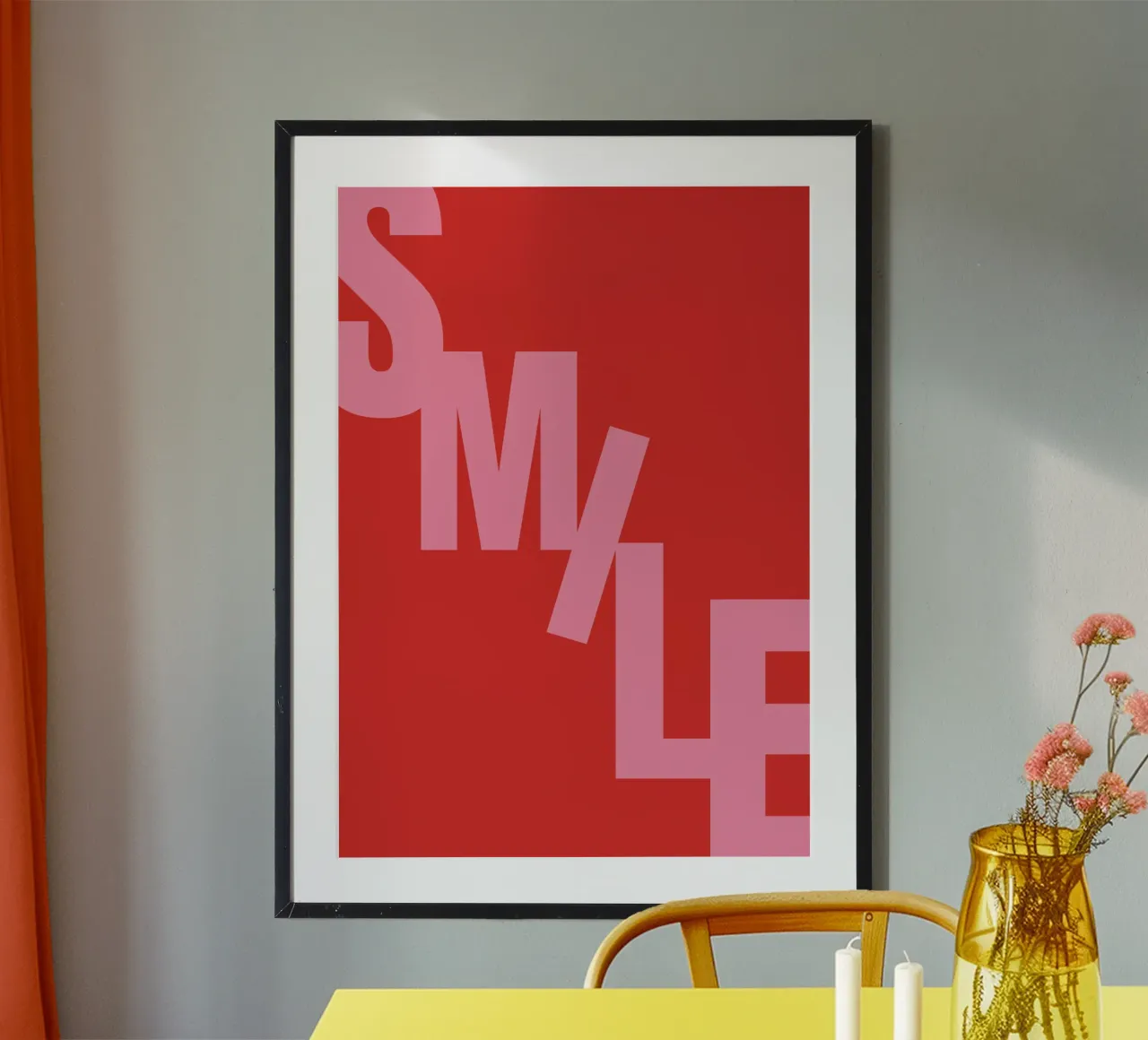 Smile poster da Tabea Jule