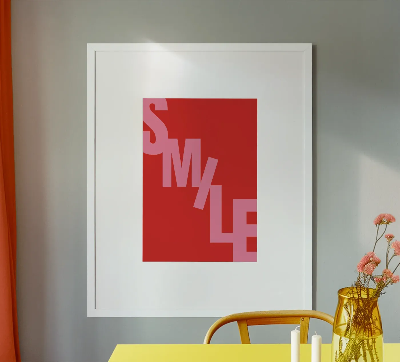Smile poster da Tabea Jule