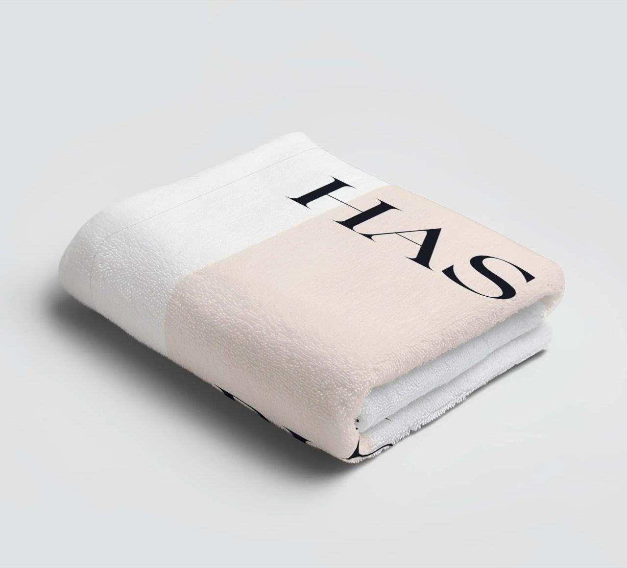Art Has No Rules - Minimalist typography design towel by Whole©