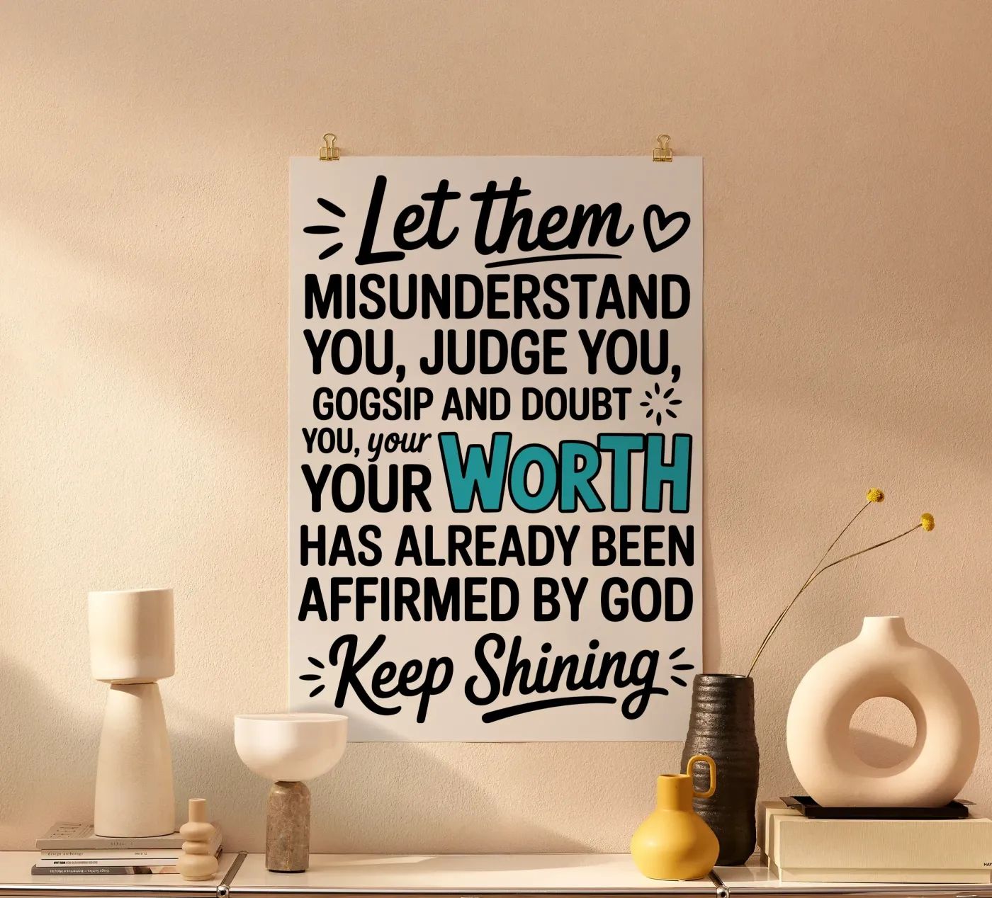Let Them Keep Shining poster by AugustasART