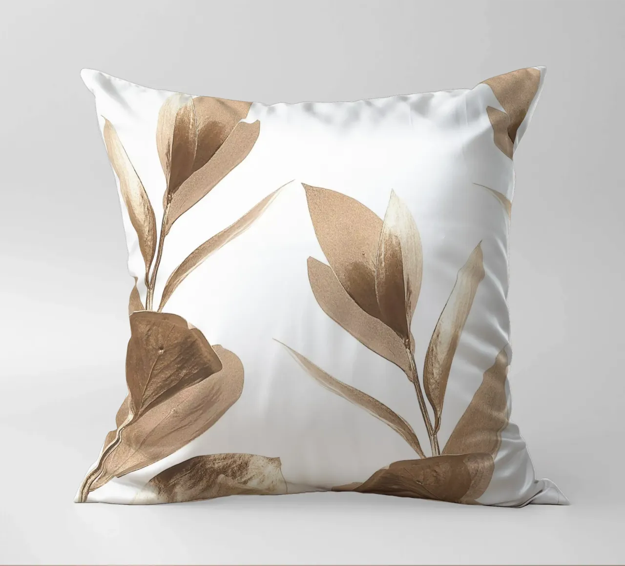 Foglie d'oro - Elegante design naturale cuscino da Whole©