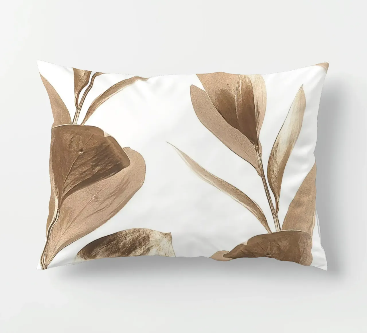 Foglie d'oro - Elegante design naturale cuscino da Whole©