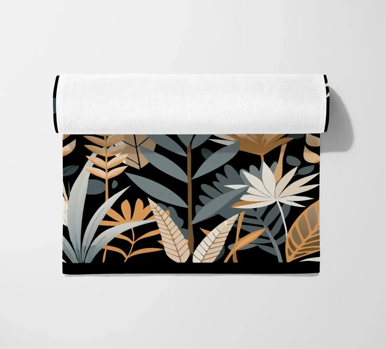 Astratto botanico autunnale telo mare da Artistic-shop