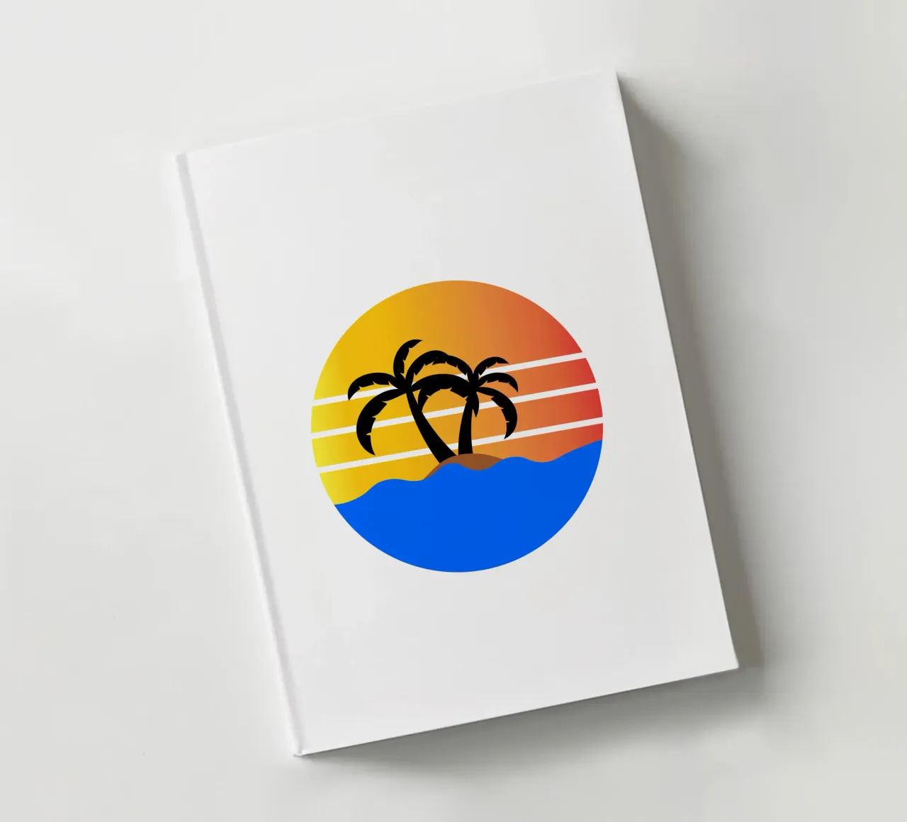 Sunset with palm trees diario da happieeagle