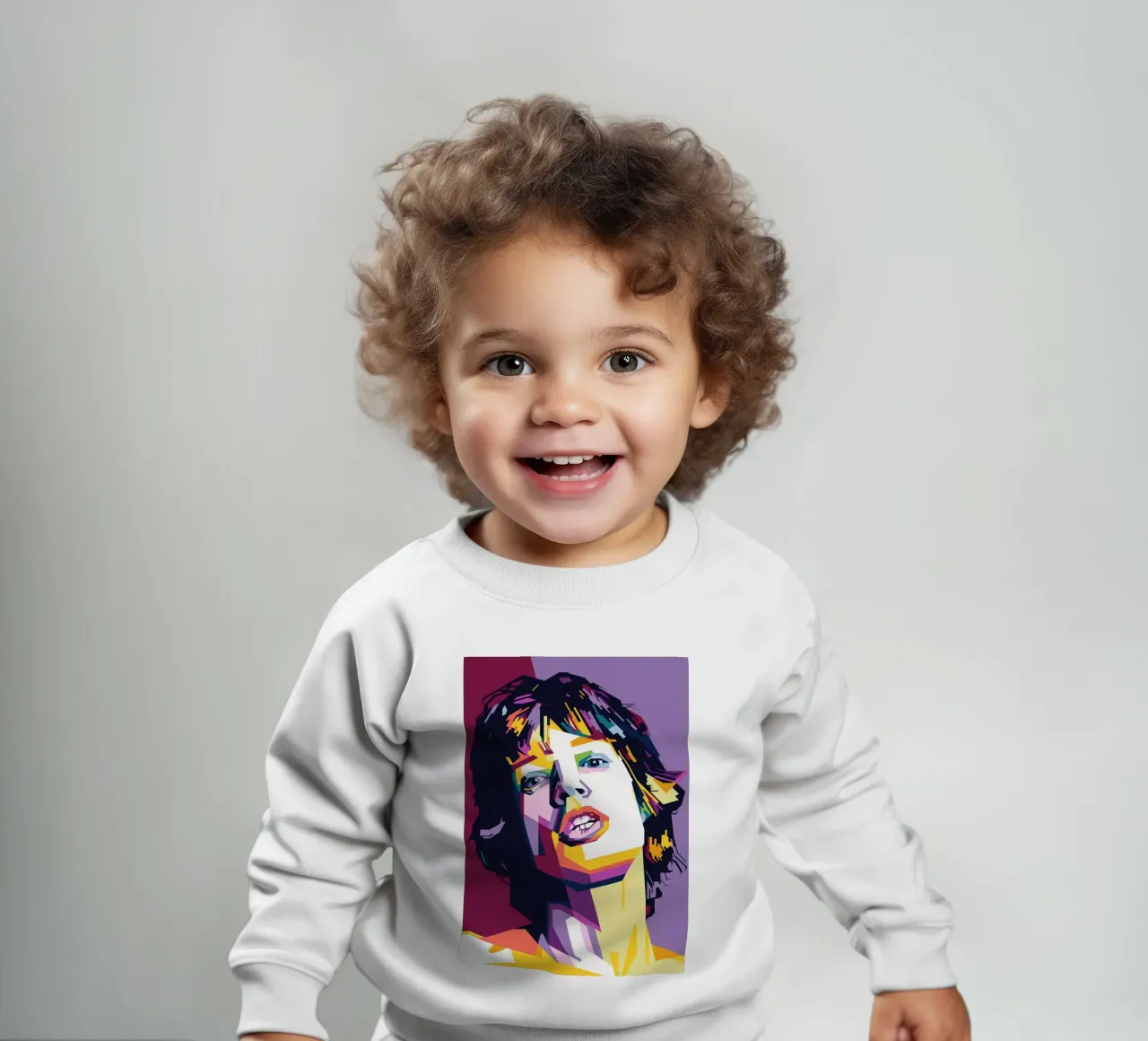 Sir Rockers Popart WPAP felpa neonato da SW Artwork