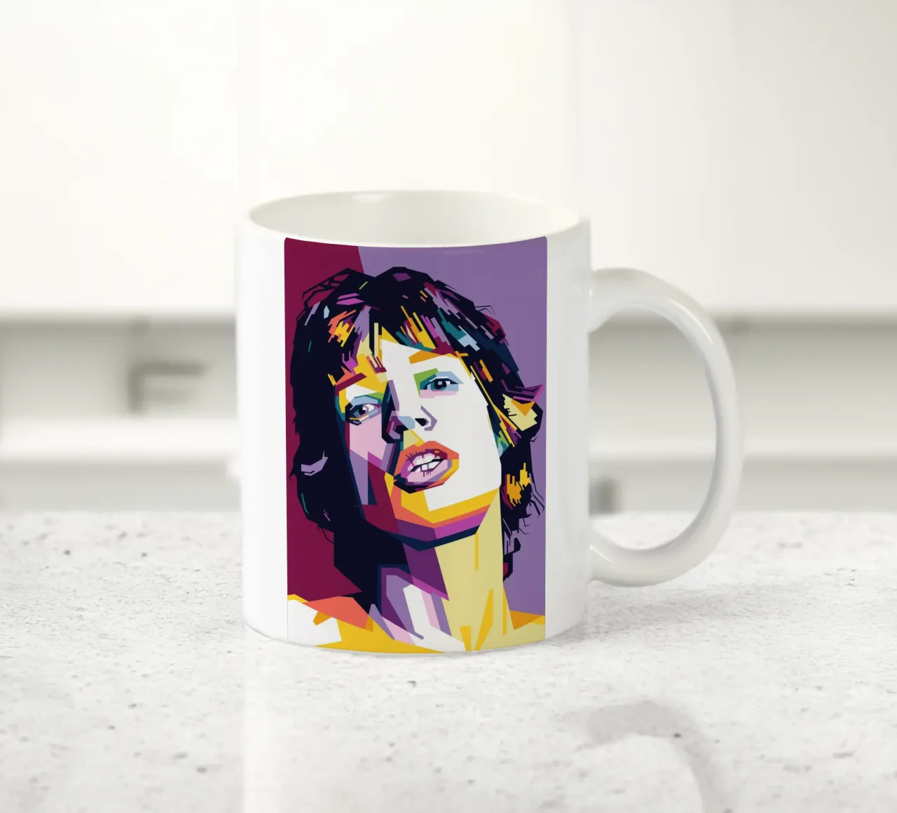 Sir Rockers Popart WPAP tazza in ceramica da SW Artwork