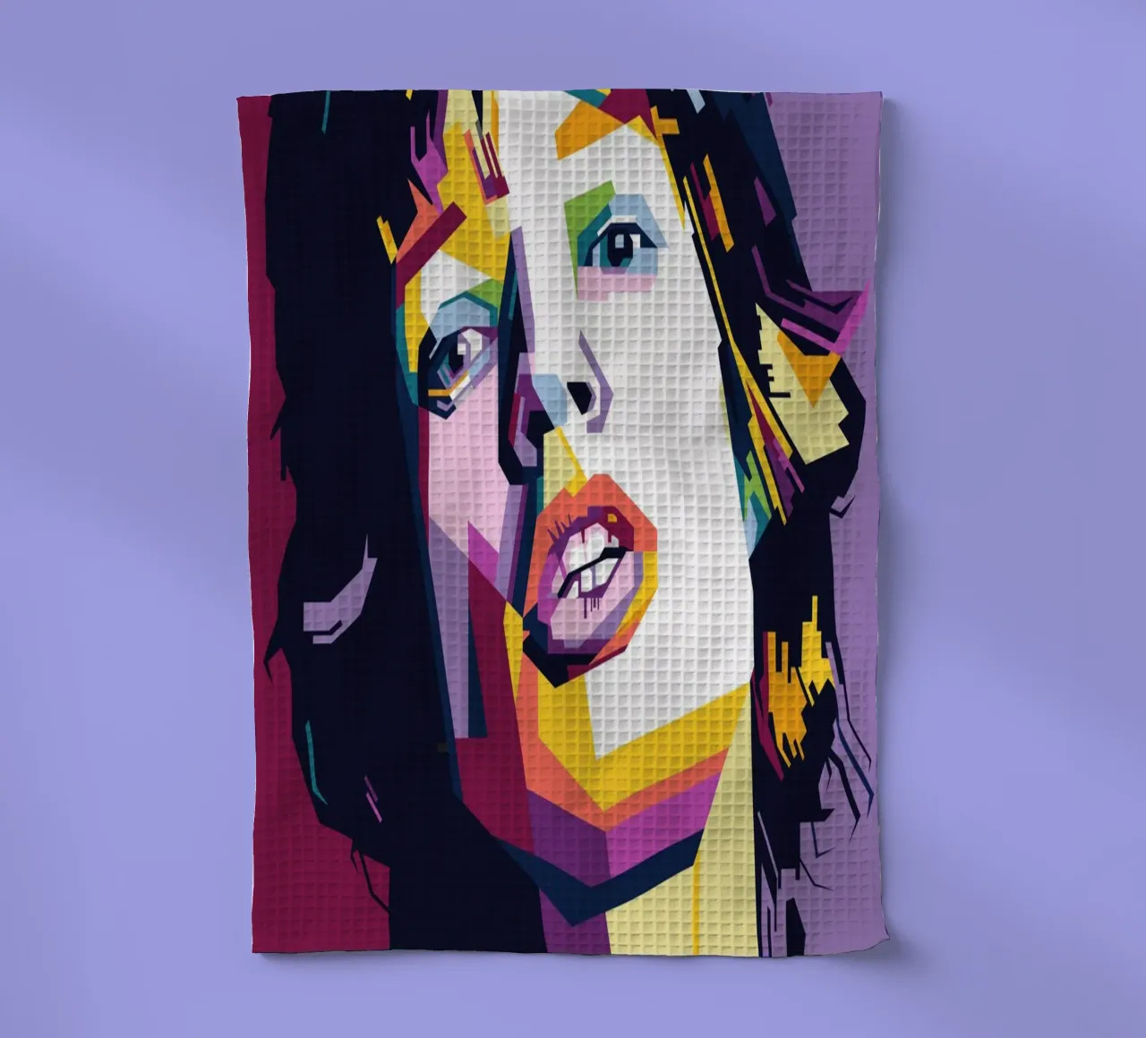 Sir Rockers Popart WPAP canovaccio da cucina da SW Artwork