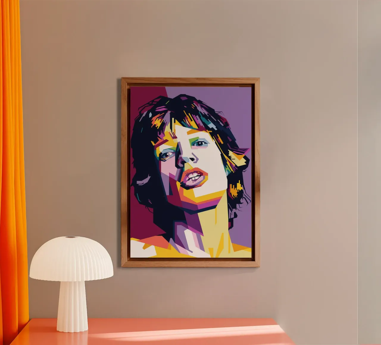 Sir Rockers Popart WPAP alluminio dibond da SW Artwork