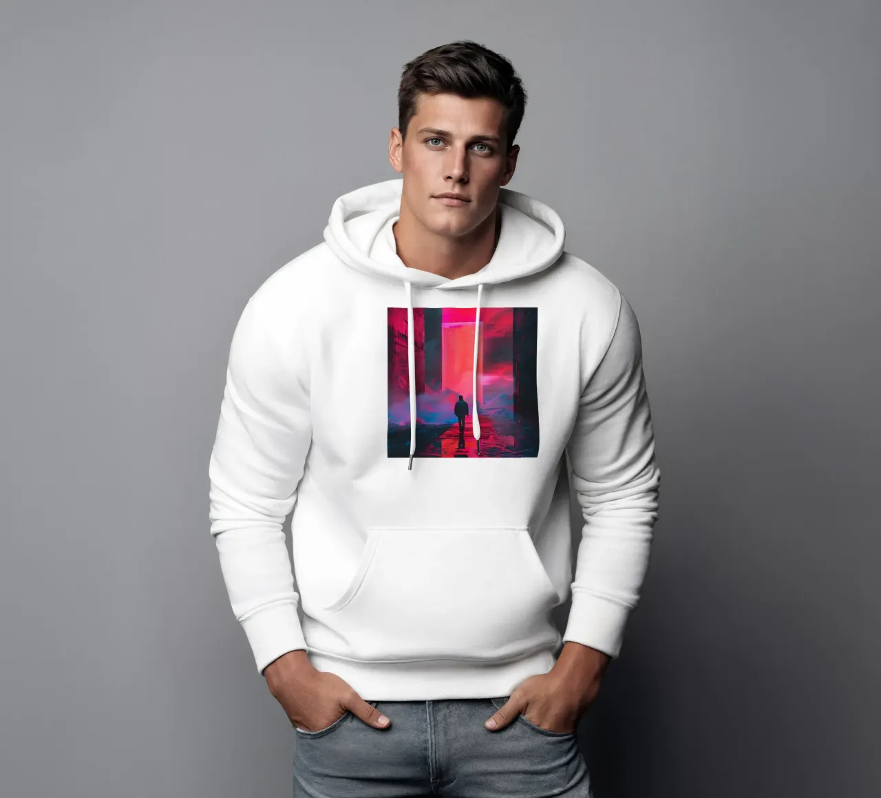 Wanderer felpa con cappuccio da panimann
