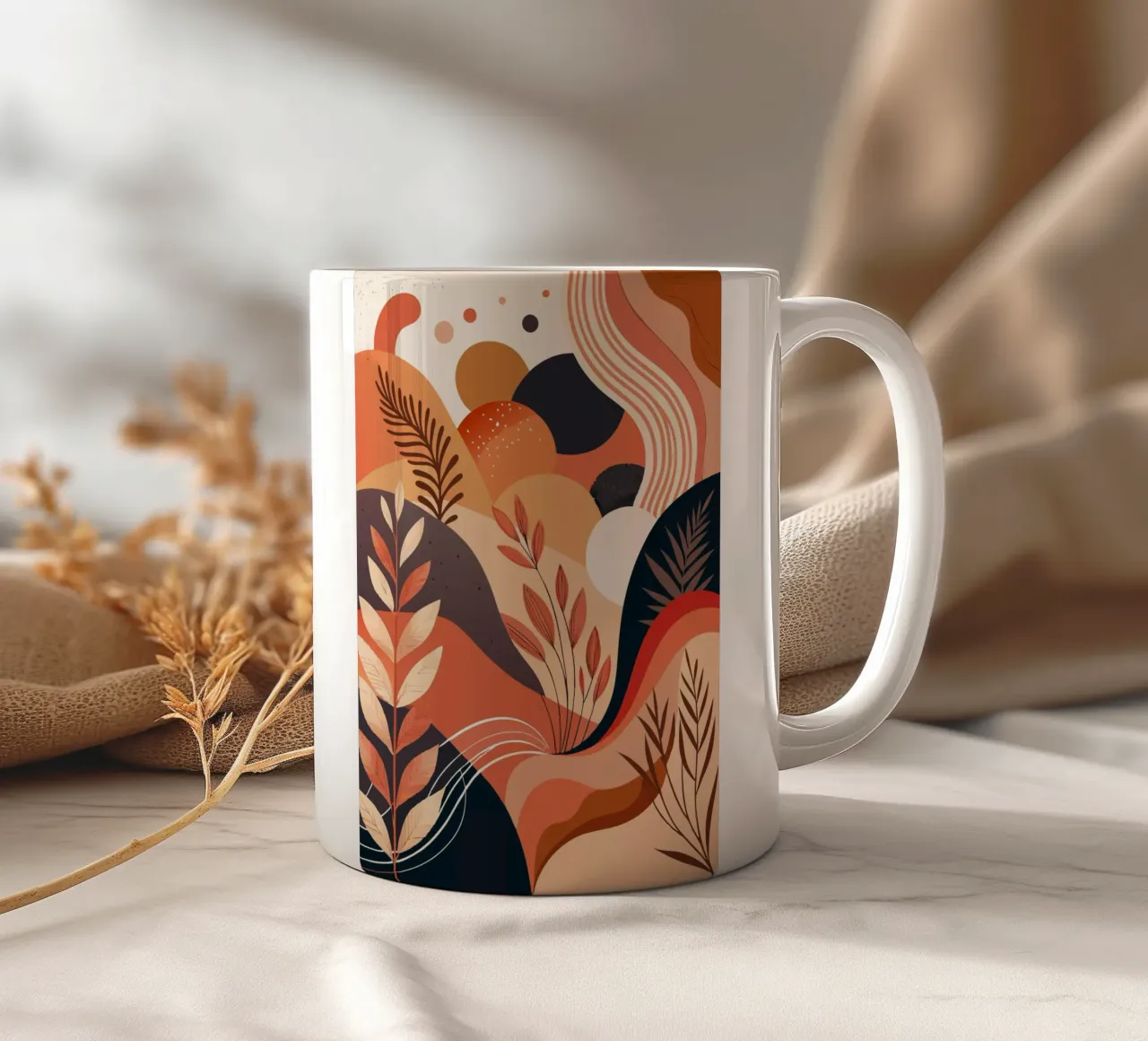 Beatitudine autunnale tazza in ceramica da Artistic-shop