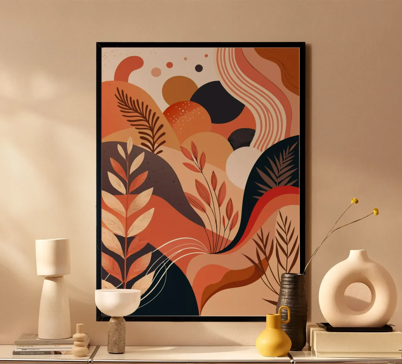 Herbstliche Glückseligkeit Poster von Artistic-shop