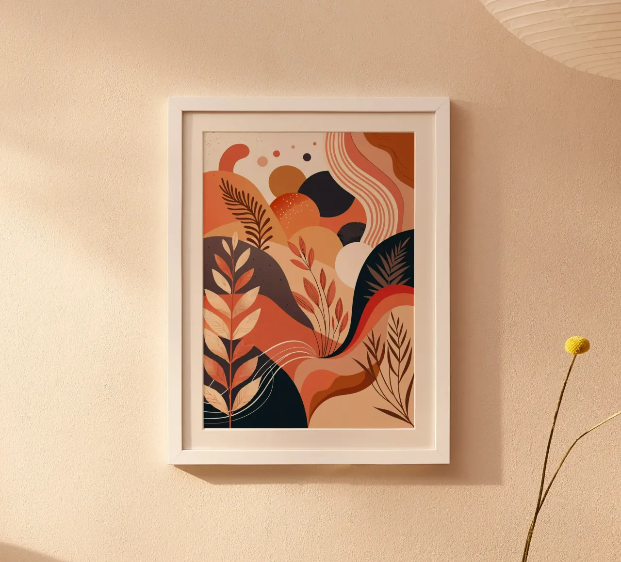 Herbstliche Glückseligkeit Poster von Artistic-shop