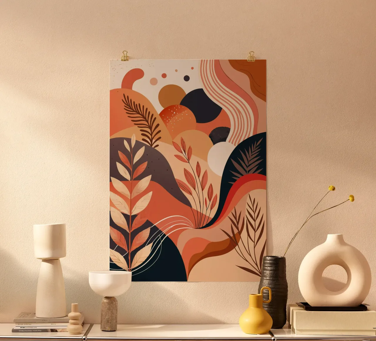 Herbstliche Glückseligkeit Poster von Artistic-shop
