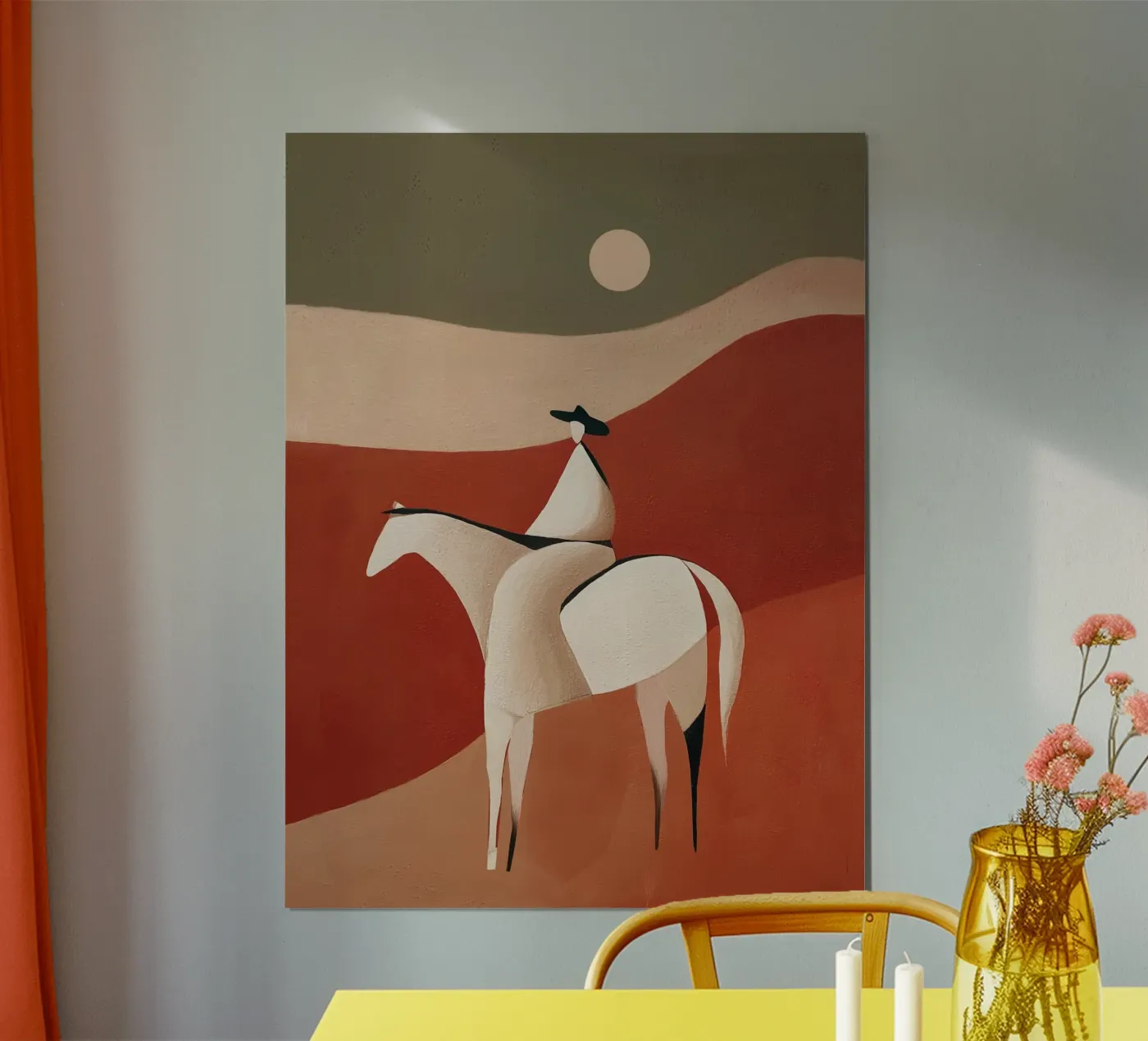 Desert Rider poster da Solenne West