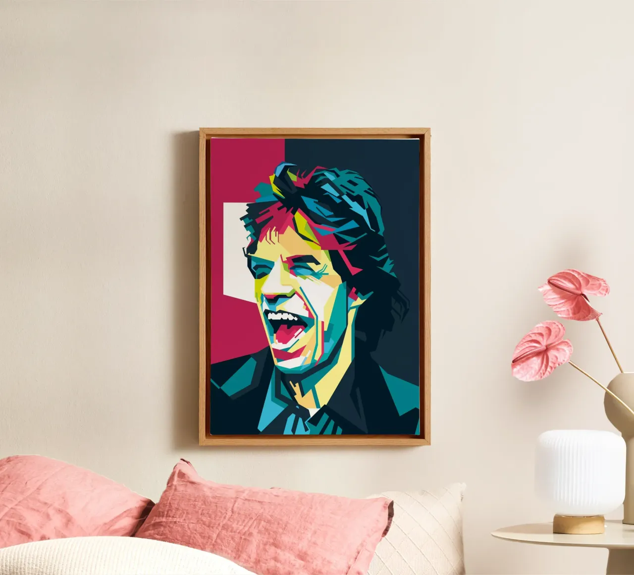 Rockers Style WPAP tela con Cornice a cassetta da SW Artwork
