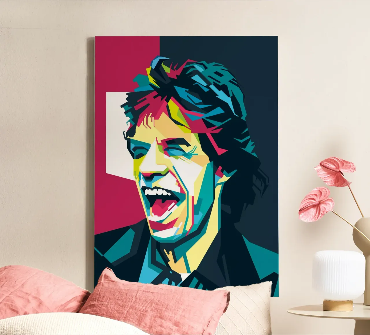 Rockers Style WPAP tela con Cornice a cassetta da SW Artwork
