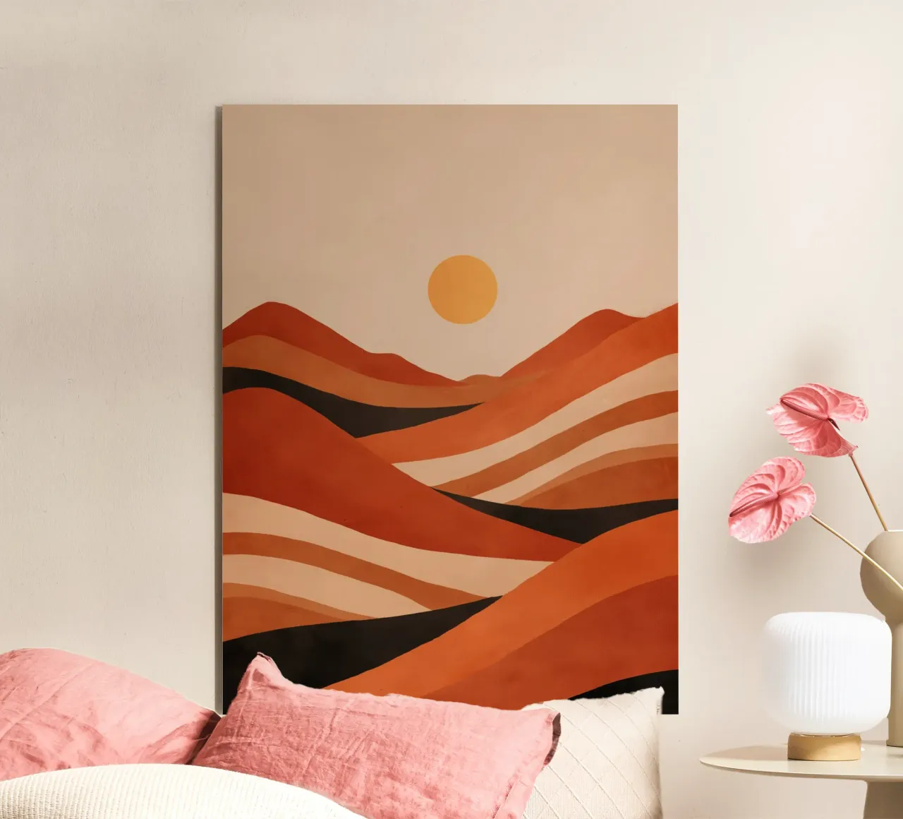 Desert Sun alu-dibond by Solenne West