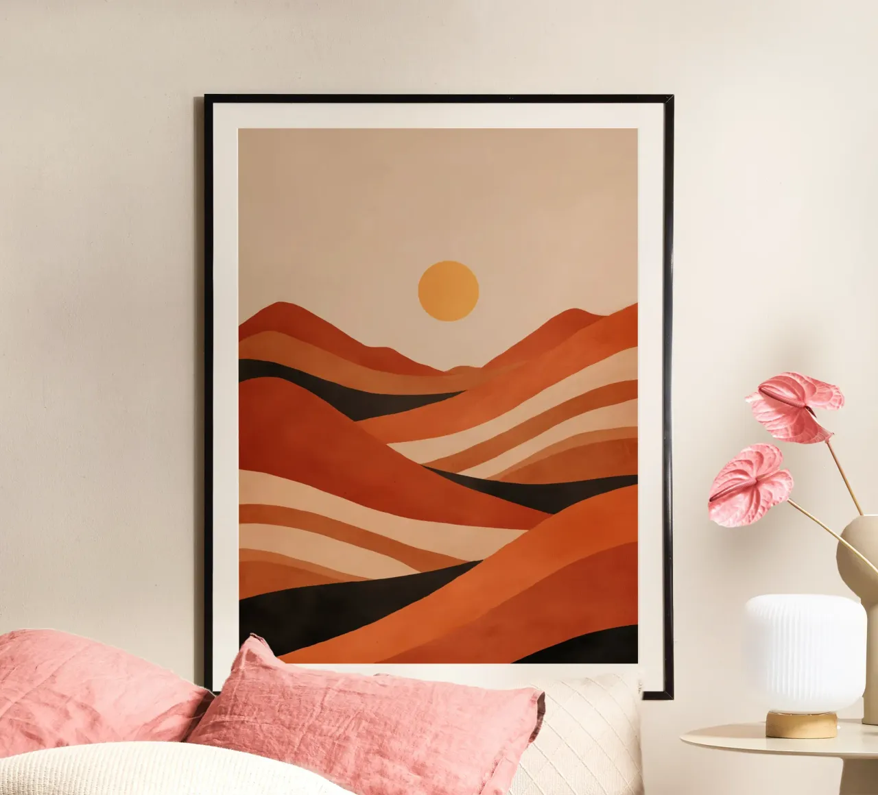 Desert Sun poster da Solenne West