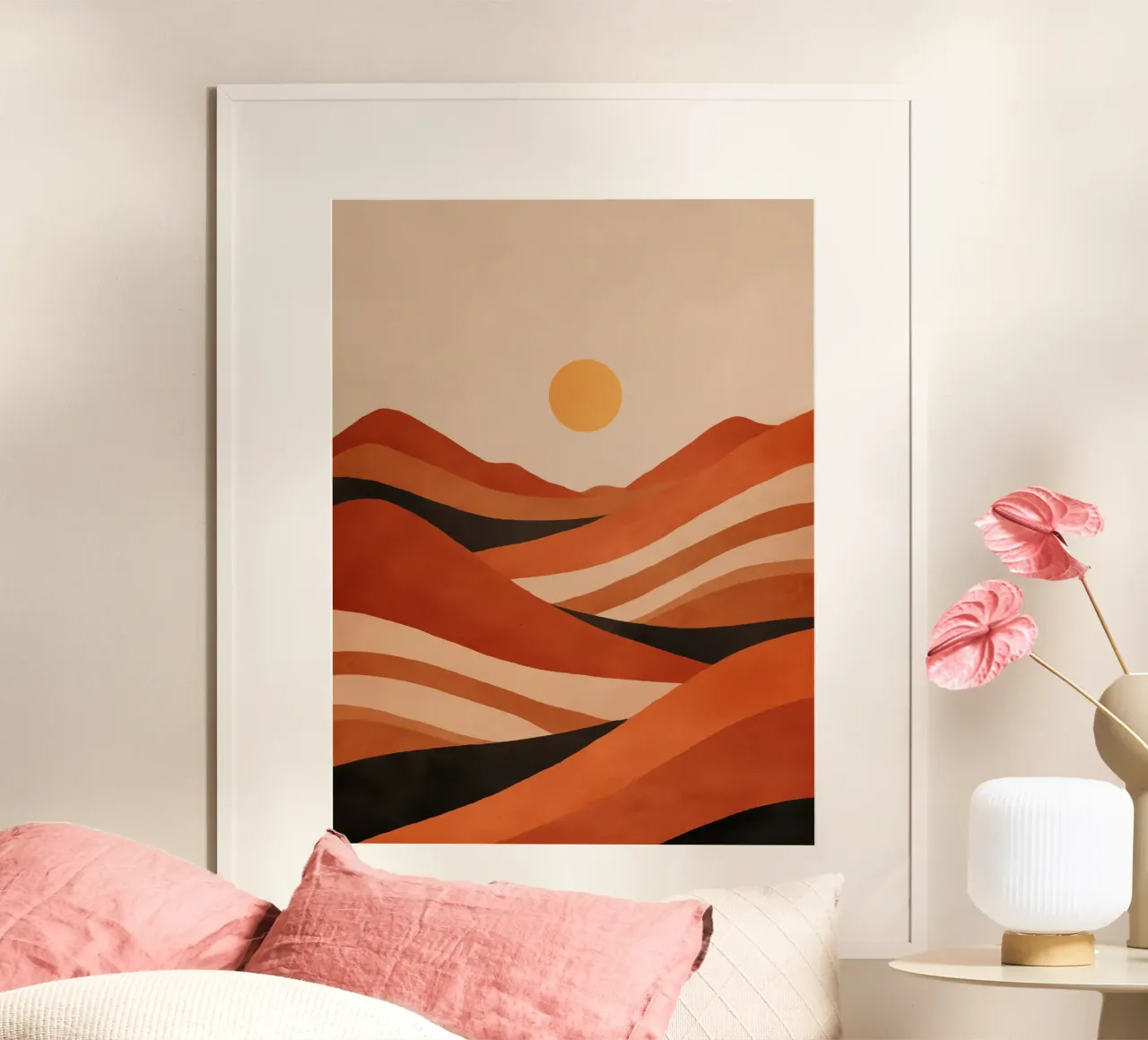 Desert Sun poster da Solenne West