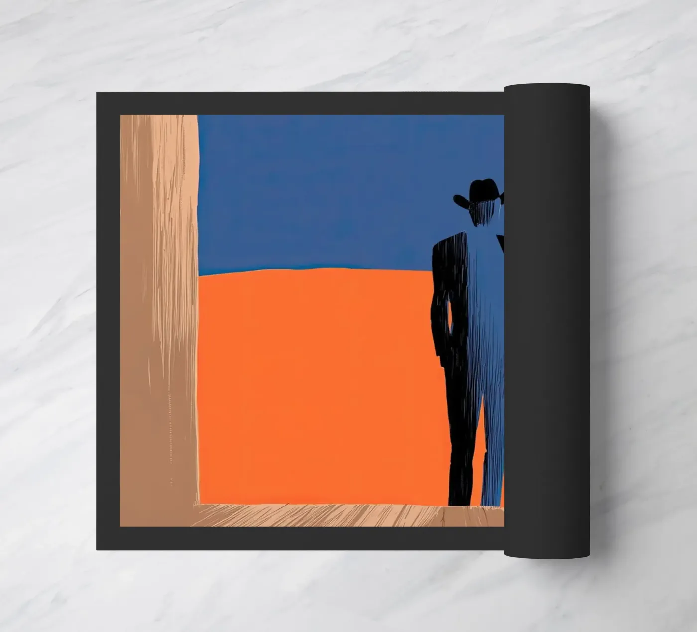 Facing West deurmat van Solenne West