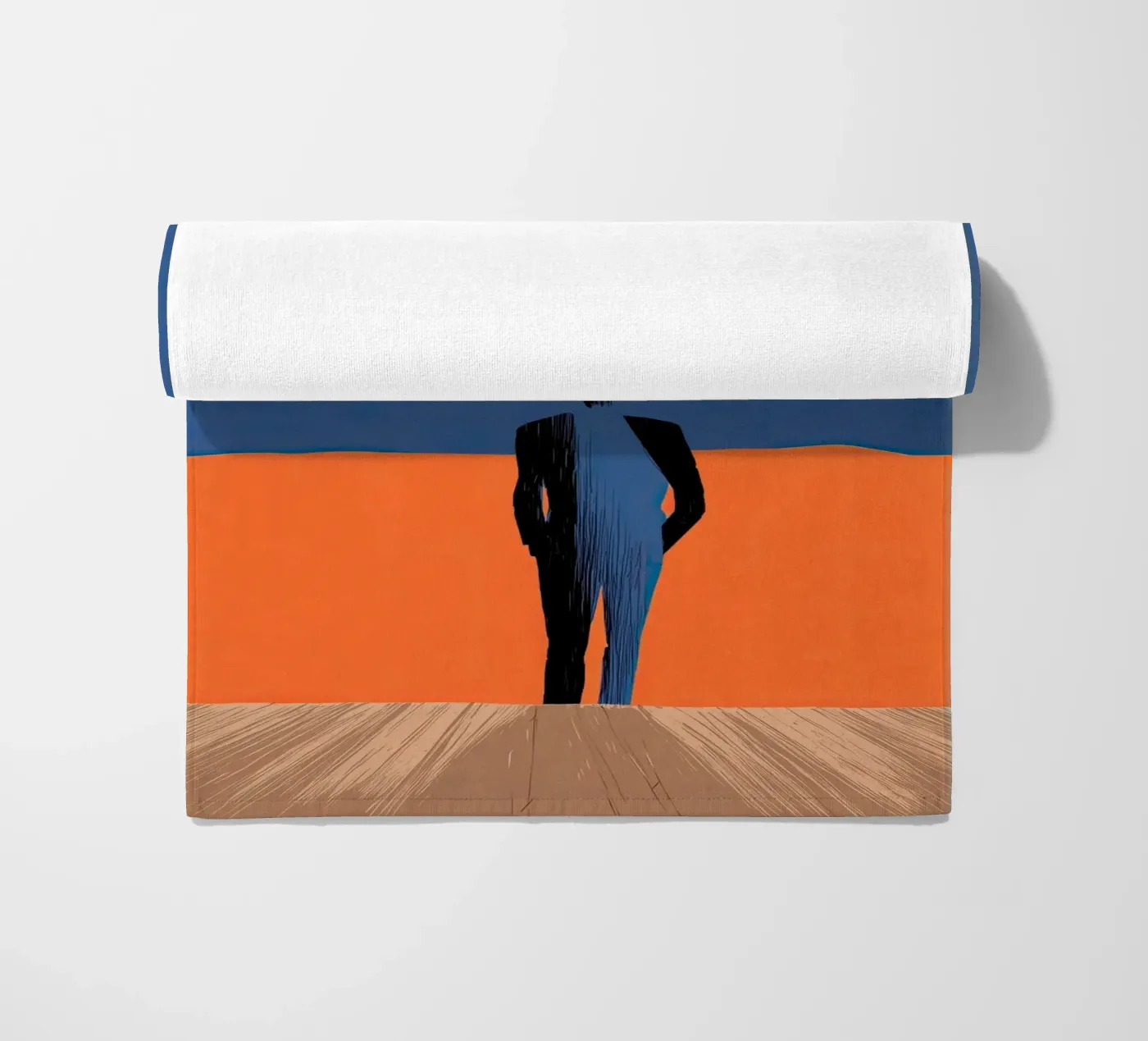 Facing West strandhanddoek van Solenne West