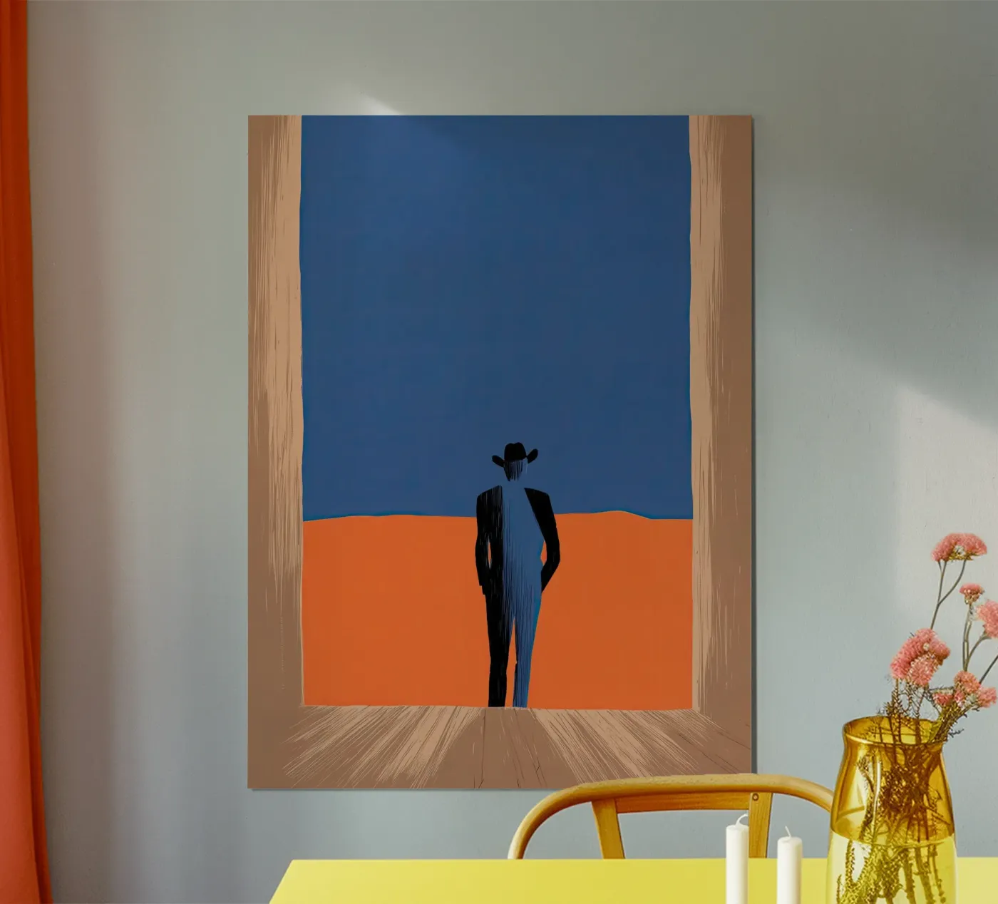 Facing West Poster von Solenne West