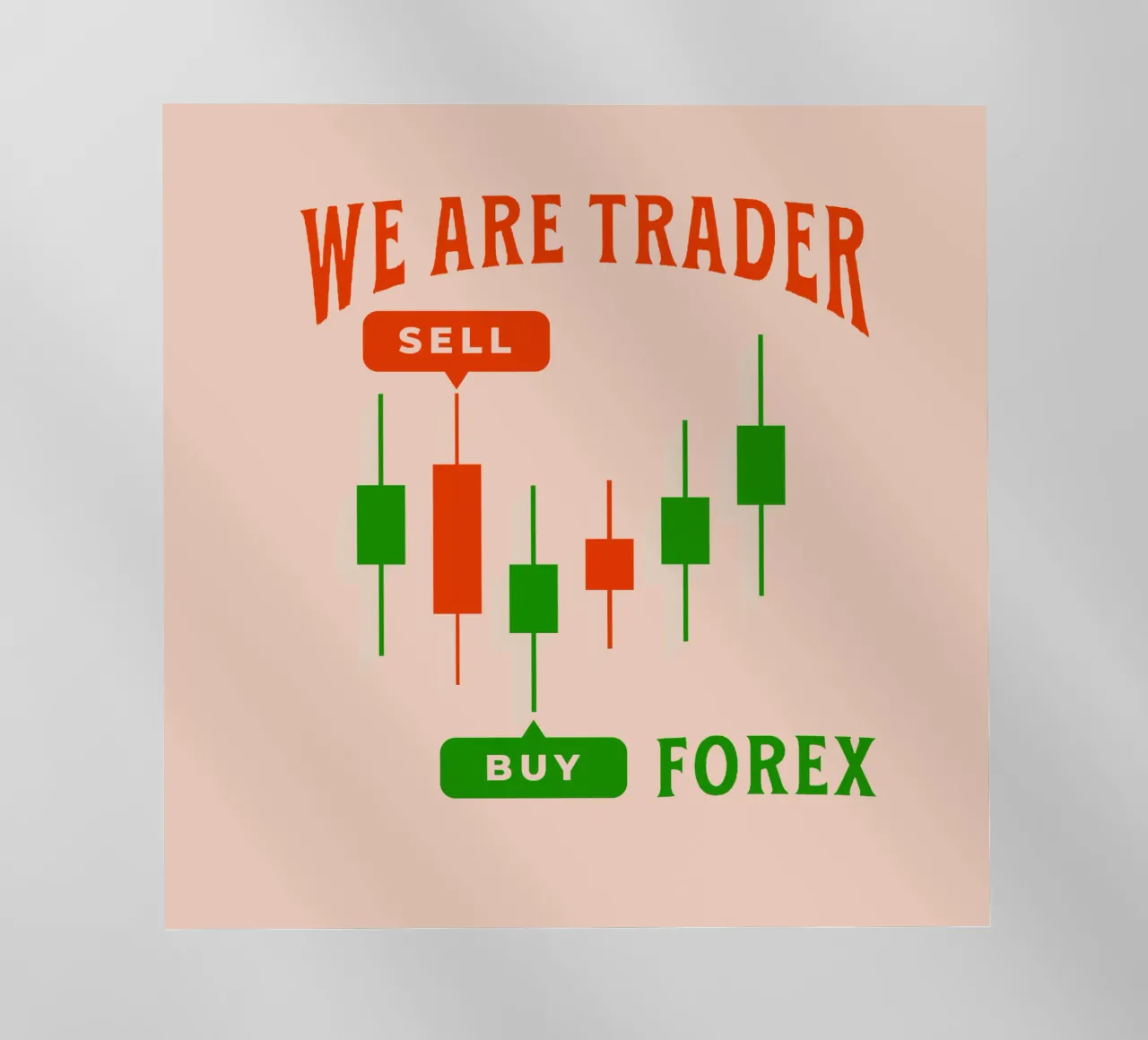 Siamo Trader Vendere e Comprare Forex pellicola backlit da Gunawan Rb
