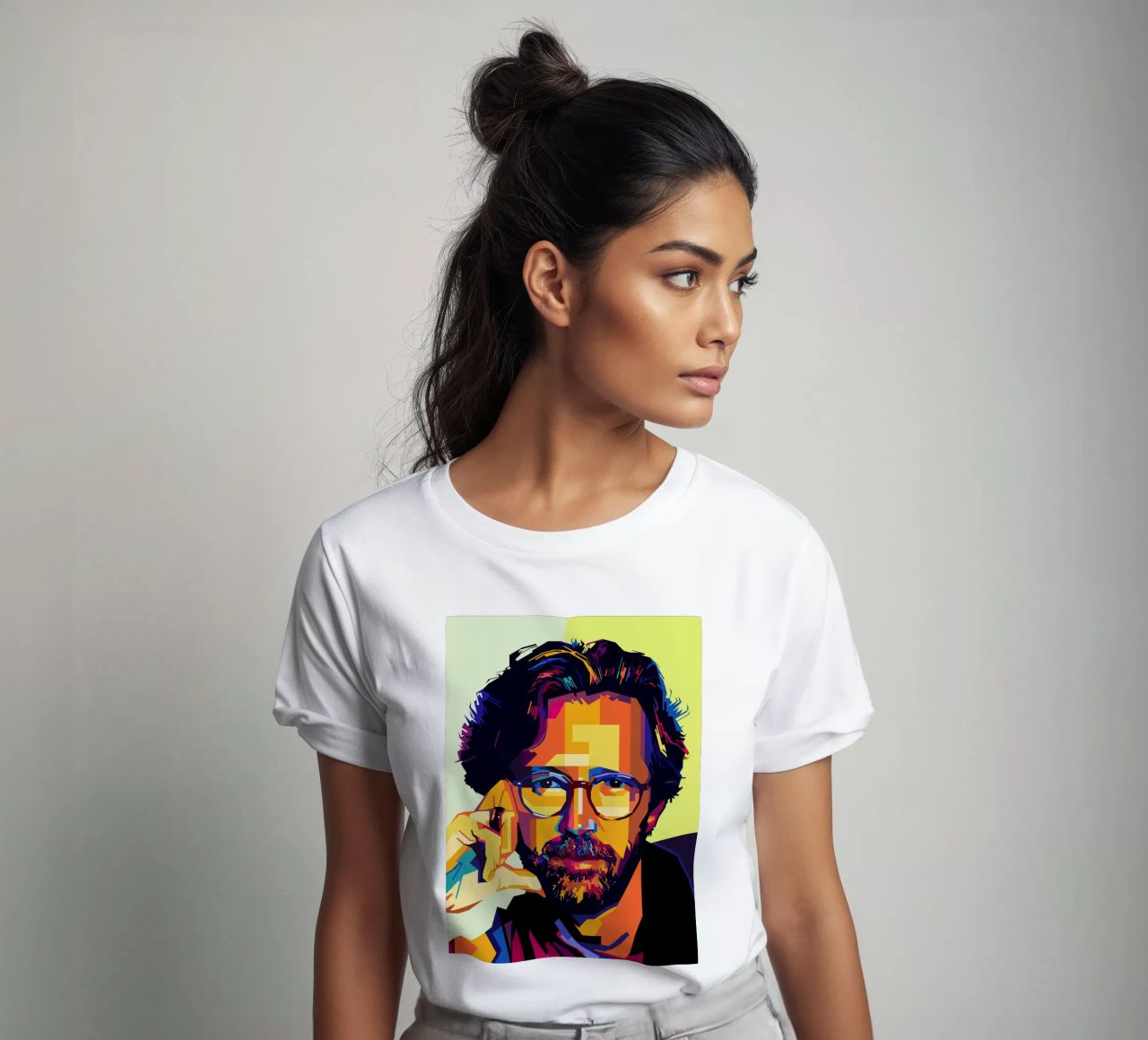Eric Clapton Style WPAP t-shirt da SW Artwork