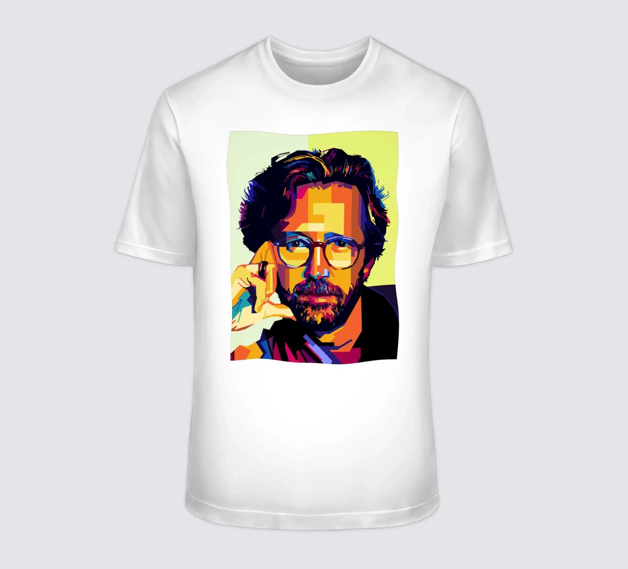 Eric Clapton Style WPAP t-shirt da SW Artwork
