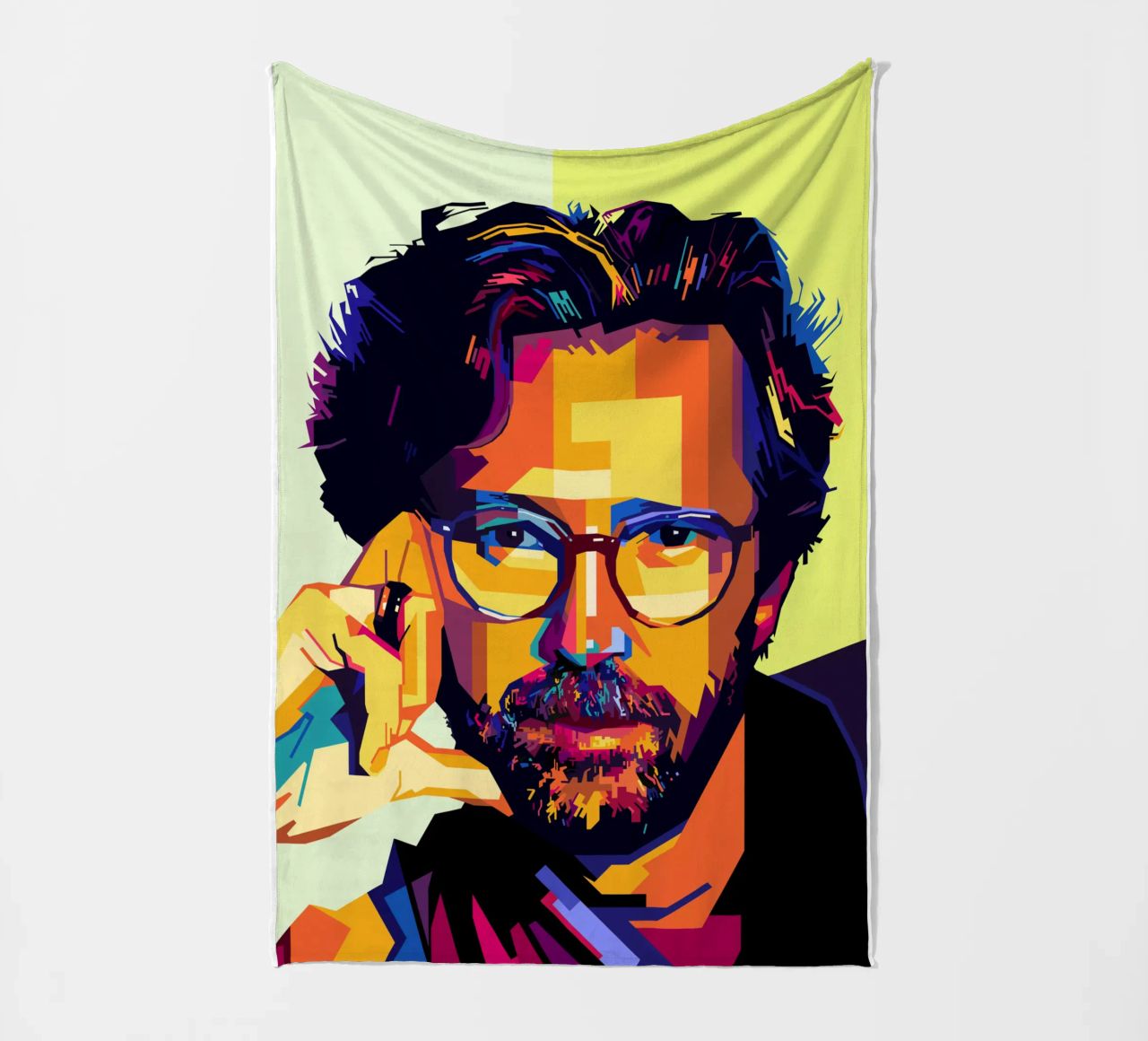 Eric Clapton Style WPAP coperta in pile da SW Artwork